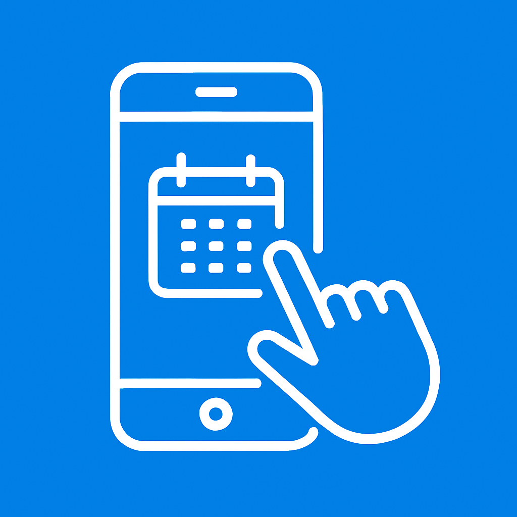 Book the collection of your dry cleaning in seconds.